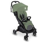 Globber Poussette Stroll Lite – pliable, petite, 0–4 ans, jusqu'à 22 kg, vert olive