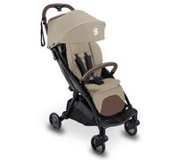 GLOBBER STROLL LITE Poussette, pour bébé, jusqu'à 22 kg, pliable, petite, avec protection solaire, pour enfants de 0 à 4 ans, taupe