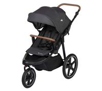 Bebeconfort Cloudy, Poussette Tout Terrain, 0 à 4 ans (22 kg max.), Poussette Canne Bébé Inclinable, Pliage Rapide, Poussette 3 Roues, Guidon Réglable, Panier de Rangement Spacieux, Mineral Graphite