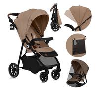 Poussette Tout-terrain Emma One 6-48 Mois Avec Grandes Roues Et Pliage Rapide Beige Sand TU