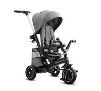 Kinderkraft Tricycle enfant évolutif EASYTWIST siège rotatif, harnais, accessoires, gris