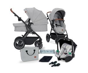 Poussette Trio B-TOUR PRO gris clair