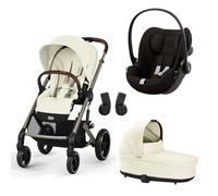 Poussette trio Balios S Lux 3 Seashell Beige + Siège auto Cloud G i-Size + Nacelle