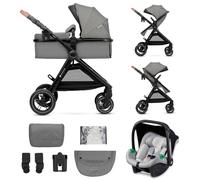 Poussette trio Esme 3in1 + siège auto MINK PRO i-Size gris TU