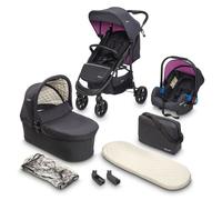 Poussette trio Style prune babygo