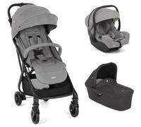 Poussette TRIO Tourist + I-gemm 3 Pebble + Nacelle Ramble Shale - JOIE - Noir Gris G
