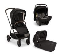 Poussette trio TRIV Next + Siège auto PIPA Next + Nacelle LYTL Caviar
