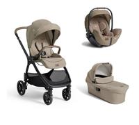 Poussette trio Valora + siège auto i-Level Pro + nacelle Ramble XL Sandstone