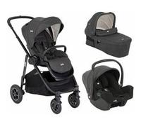 Poussette TRIO Versatrax + I-Snug 2 + Nacelle Ramble XL Shale - JOIE - Noir Noir G