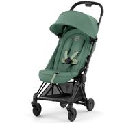 Poussette ultra-compacte COYA Matt Black Leaf Green