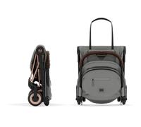 Poussette ultra-compacte COYA Rosegold Mirage Grey