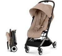 Poussette ultra compacte et confortable - ORFEO - 4 roues - Almond Beige Almond Beige G