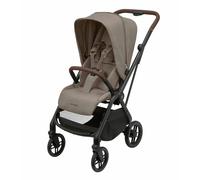 Maxi-Cosi Leona² Poussette ultra compacte, légère, Pliage d’une seule main, Assise réversible, Dossier ajustable, 3 positions d'inclinaison, Inclinable À Plat, 0-4 ans, 0-22 kg, Twillic Truffle