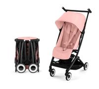 CYBEX Gold LIBELLE Poussette avec système de harnais à une main, De 6 mois à 4 ans environ (max. 22 kg), Ultralégère (seulement 6 kg), Candy Pink