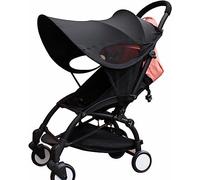 Poussettes bébé pare-soleil auvent universel pour landau landau/poussette pare-soleil écran de protection UV moustiquaire anti-insectes couverture pour landau