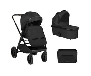 Poussettes Duos et Poussettes 2 en 1 kikkaboo Tiffany- trio- Black