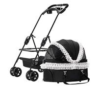 Poussettes for animaux de compagnie, landau séparable for chien et chat, poussette pliable for chiens et chats, poussettes de voyage for animaux de compagnie, chariot for chien, poussettes amovibles a
