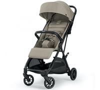 Inglesina Poussette compacte NOW 7,2 kg One Touch Dossier inclinable 170° Capote UPF 50+ Shot Beige