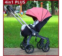 Poussettes pour bébé Poussette multifonctionnelle 4 en 1, pliable, poids environ 11,5 kgPolypropylène