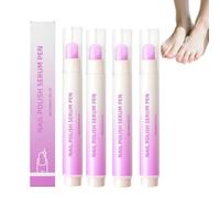 Pousseur de cuticle de stylo d'huile de cuticle pour les ongles suspendus et les ongles secs et endommagés, huile rechargeable pour hydrater et renforcer les ongles, pour réparer et nourrir (4)