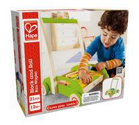 Pousseur En Bois Hape Avec Activité De Blocs