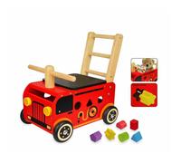 Pousseur Porteur En Bois Le Camion De Pompier