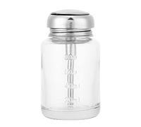 Poussez vers le Bas des Bouteilles en Verre de Distributeur de Pompe Verrouillable Vides, Accessoire de Manucure de Conteneur de Dissolvant de Vernis à Gel de Distributeur(dispensador de bomba)
