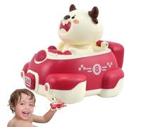 Poussez vers le bas et allez à la voiture de jouet, appuyez sur la voiture de jouet pour ramper, voiture à corde - Press Go Friction Car éducative mignonne pour fêtes de Noël et d'anniversaire