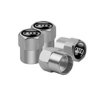 poussière de assujetd'air de roue de voiture en alliage d'aluminium 3D, accessoires de jante pour Audi Sline A1 A2 A3 A4 A4L A5 RS R