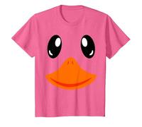 Poussin Visage de canar Outfit Halloween Costume Jolie oie T-Shirt, Enfant, Rose Chiné, 10 Ans