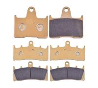 Poussinets de Frein à Moto réglé à l'avant et à l'arrière Compatible avec GSXR 1000 K1 K2 GSF 1200 GV78A GSX 1400 Modèles 2001 2002-2007(Front and Rear)