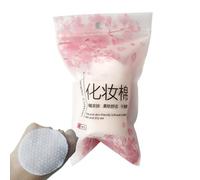 Poussions de coton pour le visage - Rounds doux naturels, texture douce, matériau adapté à la peau | Retrait du maquillage des yeux, nettoyage quotidien du visage, routine de soin de la peau, kit de v