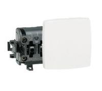 Poussoir 6A Appareillage saillie composable blanc