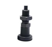 Poussoir à bouton, Piston à ressort en acier au carbone, 2 pièces, autobloquant, réinitialisation, noir, plusieurs tailles(M20-RESET TYPE)