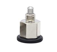 Poussoir à bouton, Piston d'indexation multicolore M8/M10, en acier inoxydable, bouton de réinitialisation manuelle, localisation industrielle(WRF103-BM,M10)