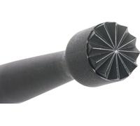 Poussoir à caipirinha, en polypropylène noir facile à saisir, modèle au choix : radial Variante : radial