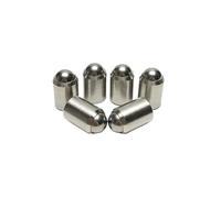 Poussoir à ressort fixe en acier inoxydable M2M3M4M5M6M8MM10M12, sans paliers, tête sphérique en acier(5pcs M2X3)