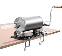 Poussoir A Saucisse Machine à Saucisse Avec Poignée Et Tube De Remplissage Machine à Saucisse Manuelle Professionnelle En Acier Inoxydable,Convient Pour Restaurant, Famille