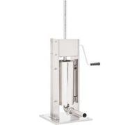 Vidaxl Poussoir À Saucisse Manuel Argenté 5 L Acier Inoxydable