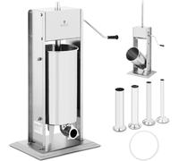 Poussoir à saucisses vertical manuel, 15 l + 4 entonnoirs