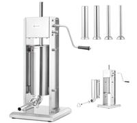 Poussoir à saucisses vertical PROFI LINE 5L + entonnoirs Hendi 282588