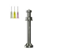 Poussoir à souder 10 CC compatible avec seringues avec aiguille de distribution - Convient pour l'huile verte et les pâtes à souder