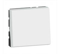 Poussoir à voyant, lumineux Mosaic, LEGRAND, blanc