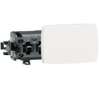 Poussoir appareillage saillie composable - 6 A - blanc