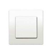 Poussoir Blanc Delta Viva + Plaque Blanc-SIEMENS