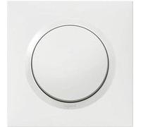 Legrand 600705 Poussoir dooxie one 6A, 250V~ livré avec plaque carrée blanche et griffes