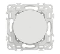 Poussoir connecté zigbee 1 poste Schneider Electric Wiser Odace blanc