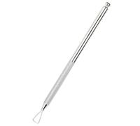 Poussoir De Cuticules En Acier Inoxydable Triangle-Shapecuticle Éplucheur Grattoir Enlever Gel Vernis À Ongles Outil De Dissolvant D'art Des Ongles