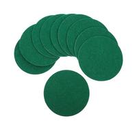 Poussoir de Hockey Air Lot de 10, Autocollants Ronds | Fibres Polyester Dos Adhésif, pour Table Mini ou Borne D’arcade, Protège le Plateau et Restaure la Glisse