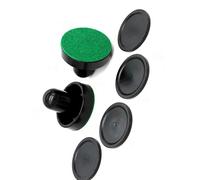 Poussoir de Hockey sur air en Plastique de Remplacement avec palets, poignée de But Robuste pour Tables de Jeu, Adultes et, pagaie et palets de Hockey sur air Standard